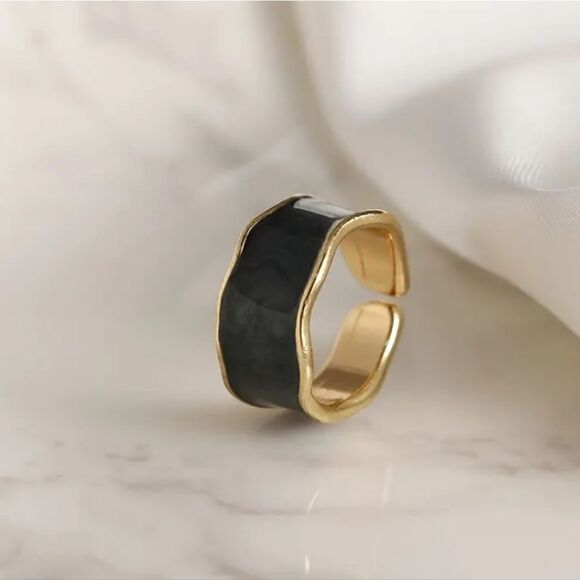 Adjustable Multicolor Enamel Ladies Rings - Picture 6 of 12